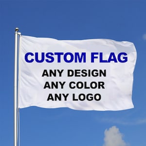 Custom flag 3 x 5 - .de