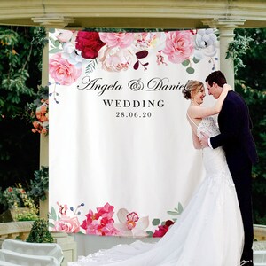 Custom Bridal Shower Backdrop bridal shower photo backdrop decor bridal shower tapestry backdrop sign