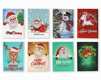 Diamond art christmas cards Clearance