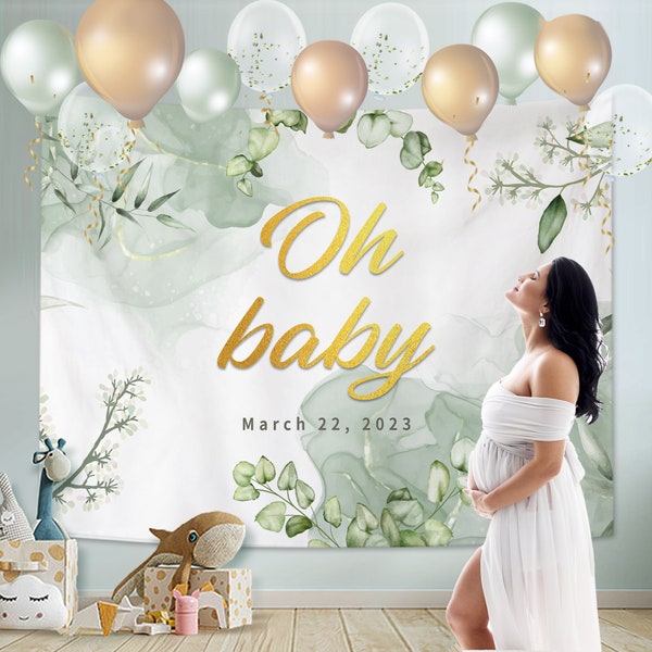 Baby Shower Backdrop Etsy