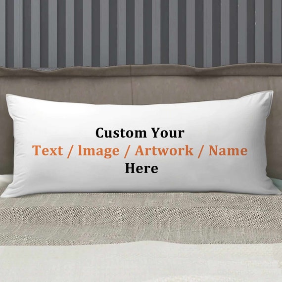 Custom Body Pillow with Picture. Personalized Body Pillow