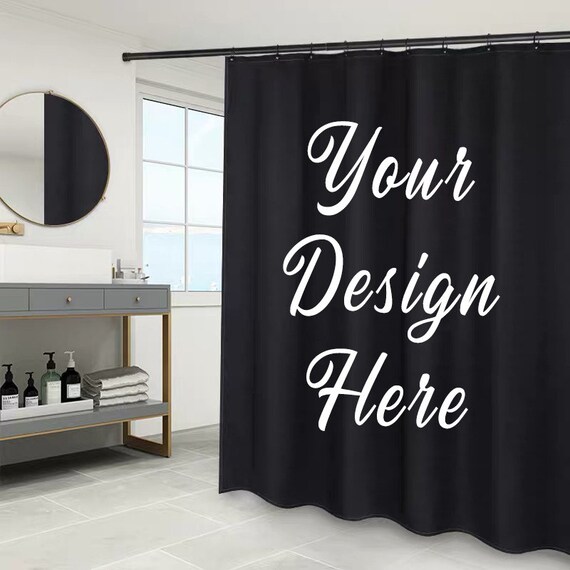 Customized shower sales curtains