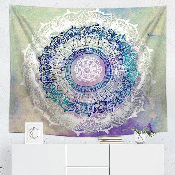 Tapestry Mandala Tapestry Wall Hanging Bohemian Hippie Tapestry