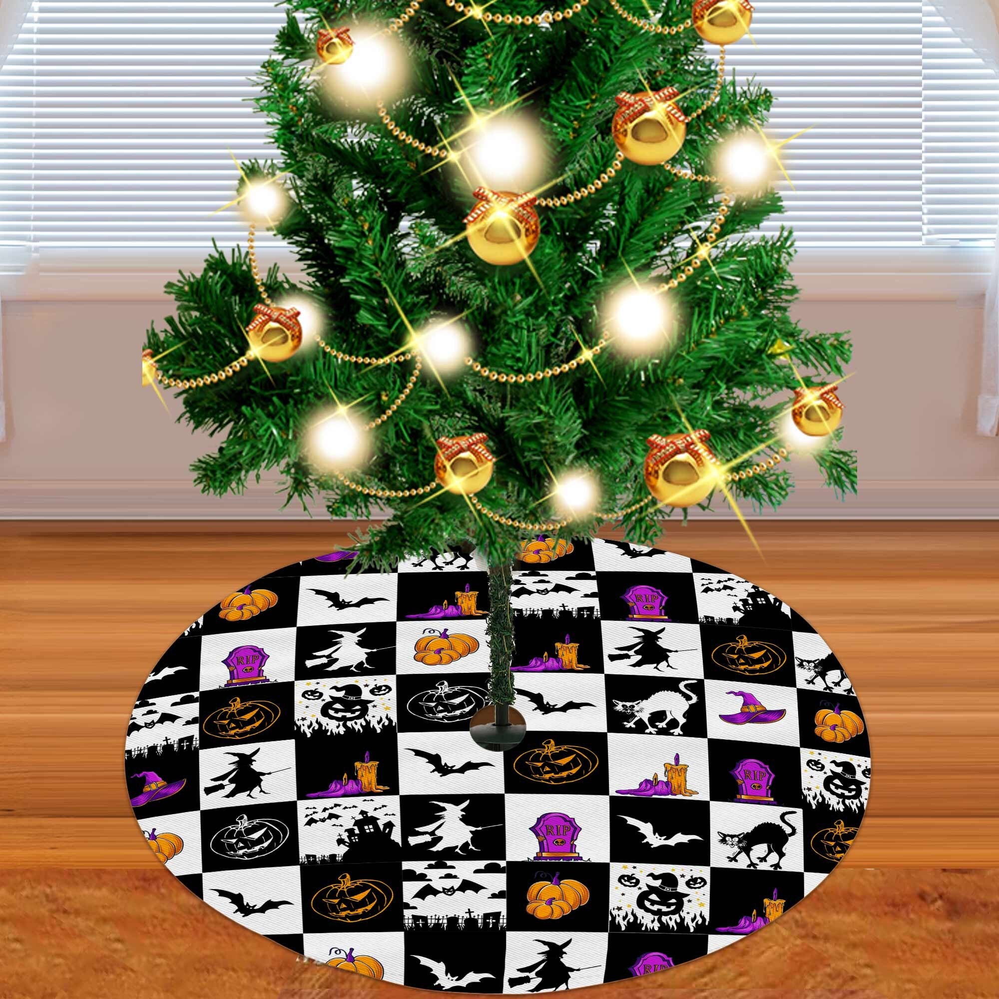 Halloween tree skirt cheap