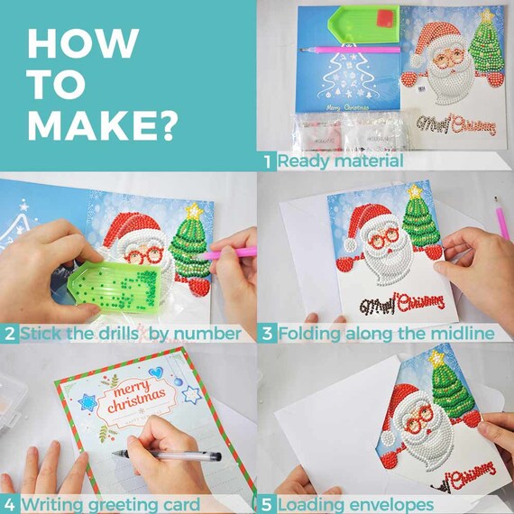How To Make Diamond Painting Christmas Ornaments, Christmas Crafts