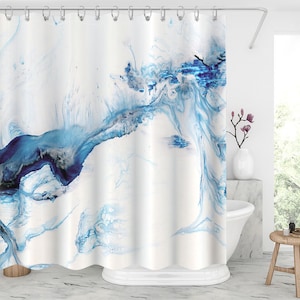 modernization shower curtain Waterproof Modern Fabric Bathroom Shower Curtains Graduation gift gift Christmas gifts xmas present