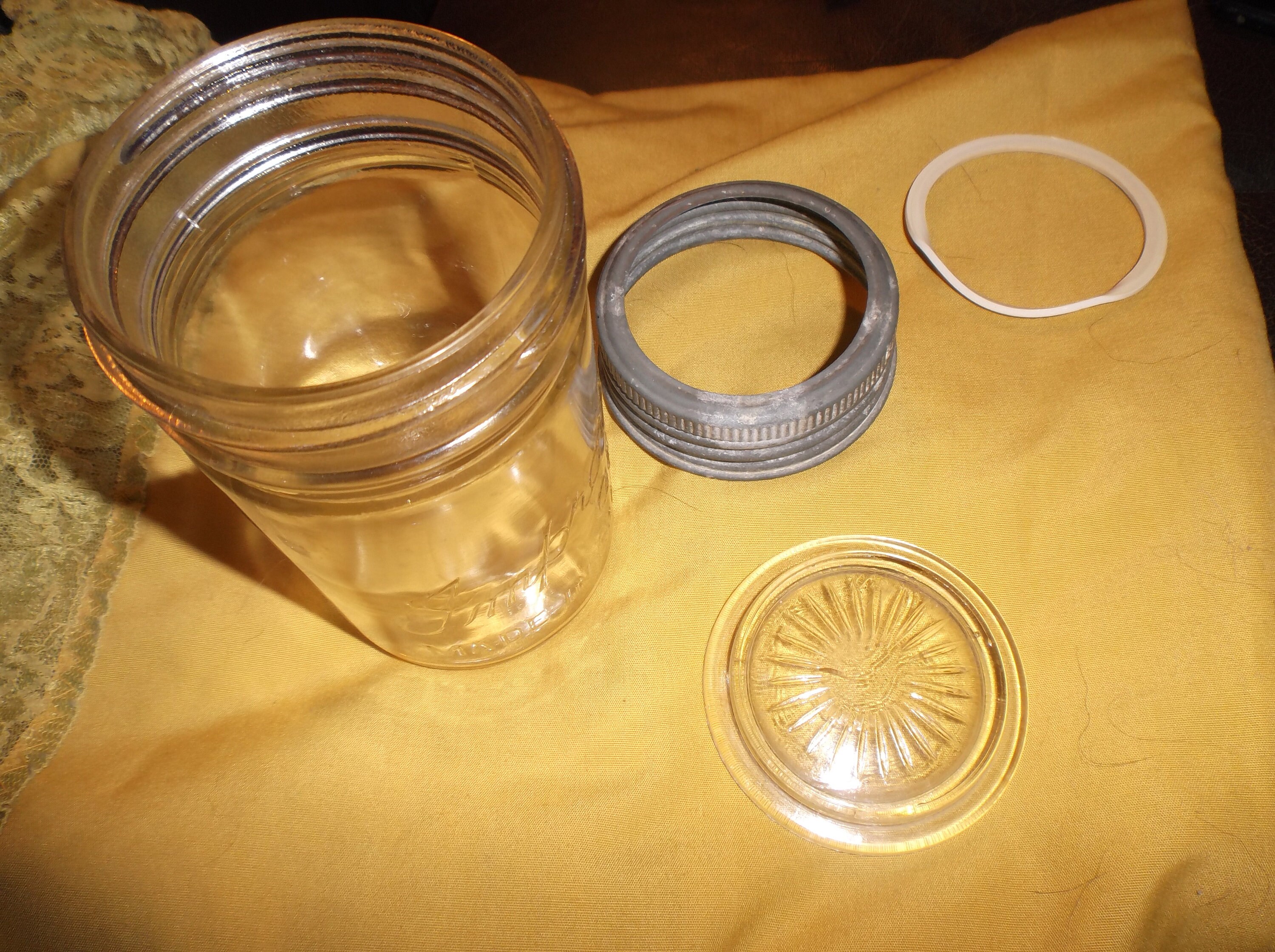 Improved Gem Fruit/canning Jarww2made in Canada Etsy