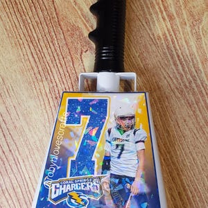 Custom Cowbell for Sports Events