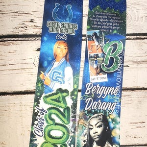 Custom Graduation Stole