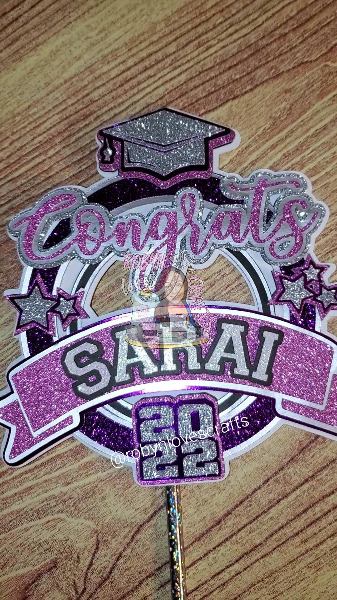 Graduation Cake Topper - Etsy