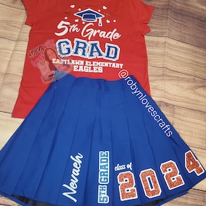 Senior or Pre-K Skirt/Shirt Set