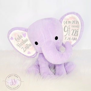 Free Free 180 Birth Stat Elephant Svg SVG PNG EPS DXF File