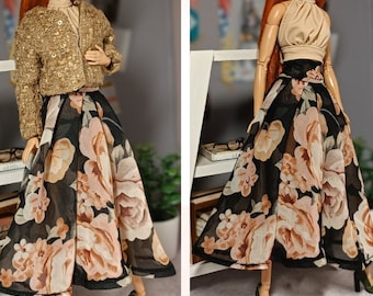 Jacket,top and skirt for regular 11 inch 30cm female  doll