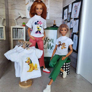 Shirts for female 11 inch 30 cm dolls