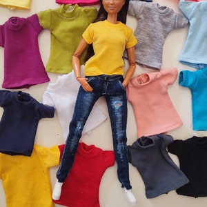 BASIC Mikilly t-shirt for  female30cm doll , 11.5 inch dolls