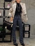 Jacket,shirt,pants,belt ,bag and slippers for regular female 11 inch 30cm dolls product logo