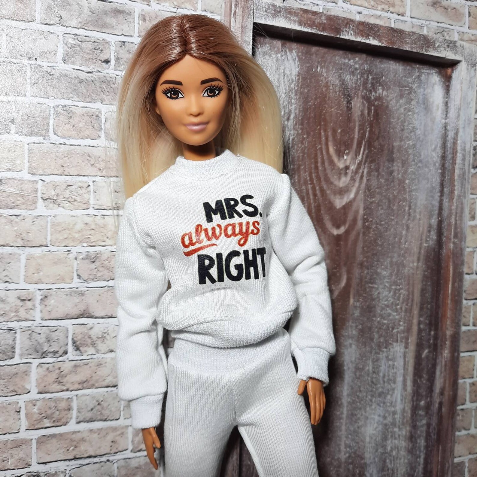Sweatshirt and sweatpants for barbie and ken | Etsy