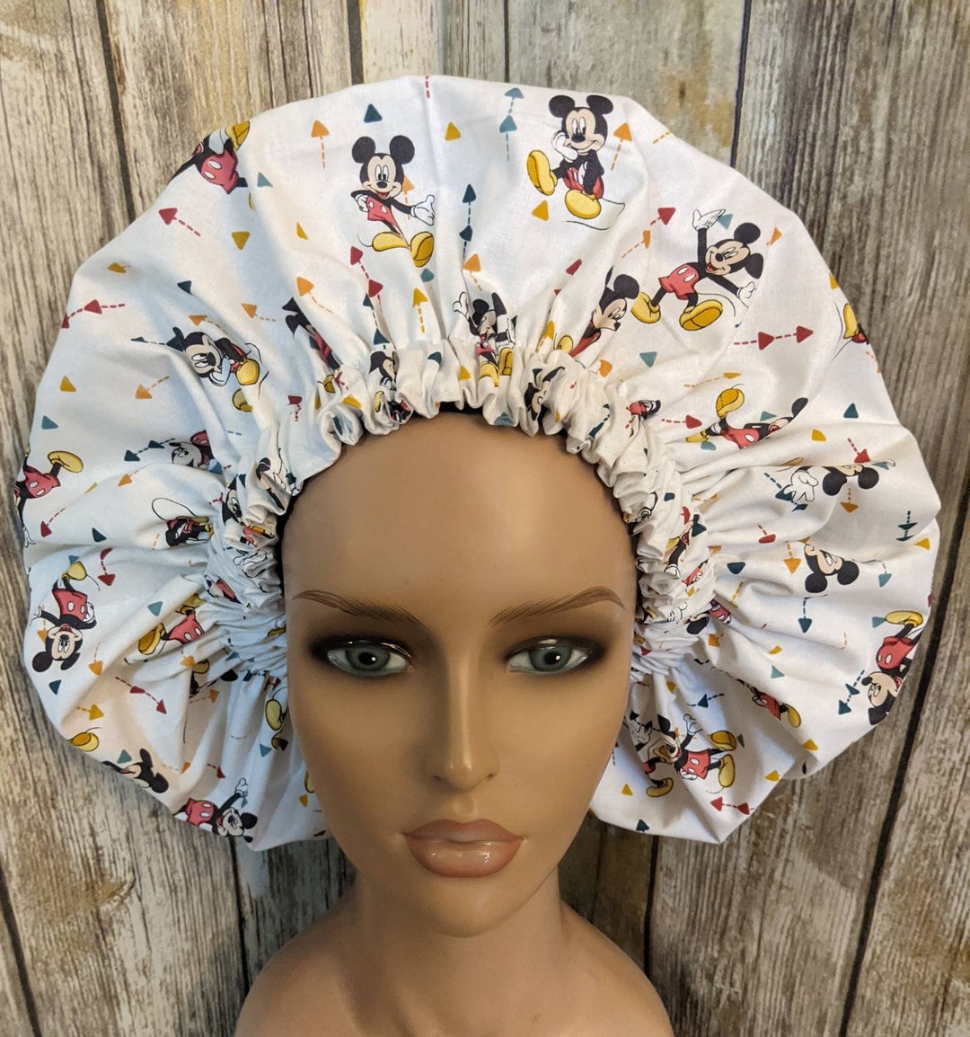 Super Jumbo Shower Cap Mickey Mouse Etsy
