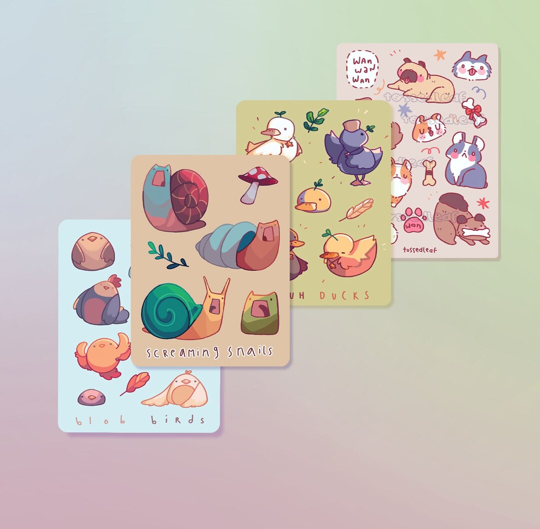 Alliteration Animals Stickers BUNDLE - Etsy Canada