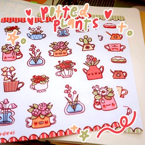 Stickers plantes en pot