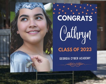 Graduation Yard Sign Custom Graduation Decorations College Graduation Gifts Graduation Announcement Decor High School Graduation Gifts