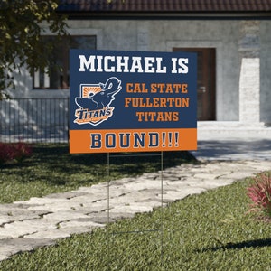 College Bound Yard Sign Senior Graduation Sign College Bound - Etsy