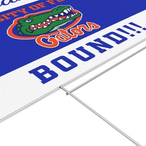 College Bound Yard Sign, College Bound Gift, College Logo Sign, 2024 ...