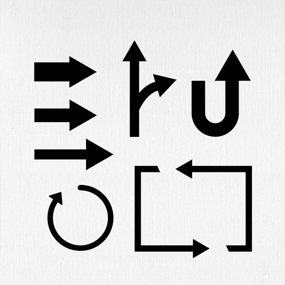 Arrows SVG PNGPDF | Etsy