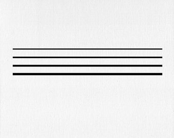 Straight Lines in Different Thickness, svg,png, pdf
