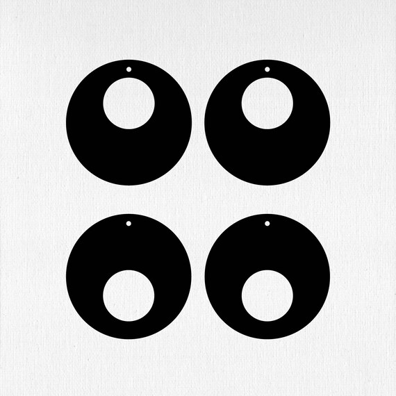 Hoop earring clipart