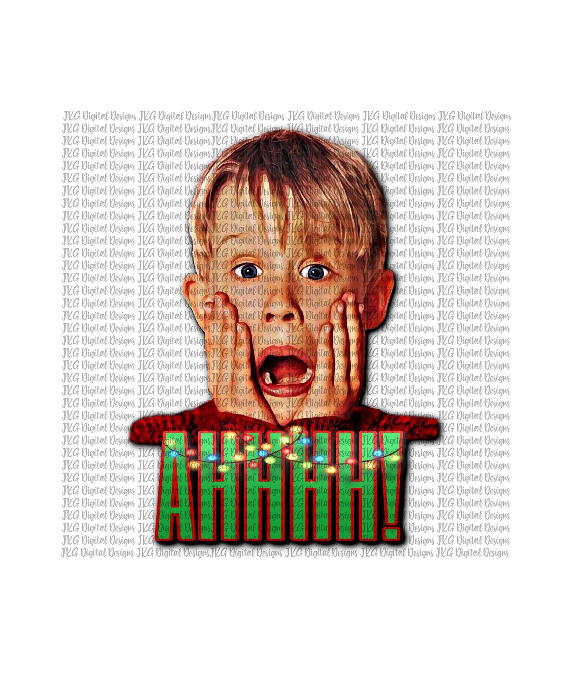 Kevin Home Alone Sublimation Christmas PNG Tshirt Digital Etsy