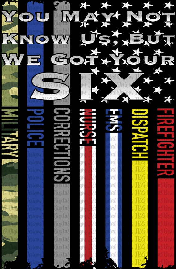 First Responders Flag Signs Home & Living etna.com.pe