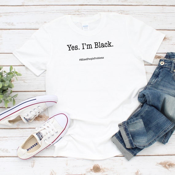 Im black mixed best sale with black shirt