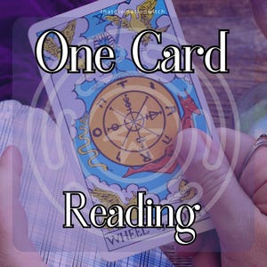 Tarot à une carte LISEZ ATTENTIVEMENT LA DESCRIPTION