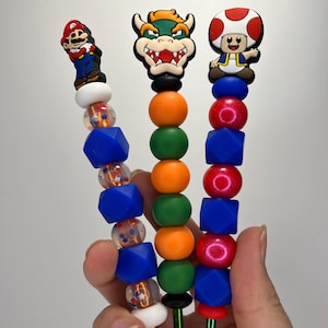 Nostalgic Gamer Crochet Hooks | Gamer Inspired Crochet Hook | Nerdy Crochet Hook Handle | Colorful and Unique Crochet Hooks