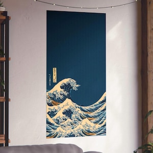 Japanese Wave Art Print, Traditional Ukiyo-e Style Ocean Decor, Vintage Japanese Wall Art, Ocean Wave Poster, Coastal Home Decor