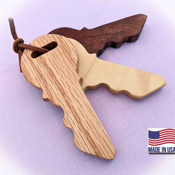 Wood Keys, Montessori style, for baby, infant, and toddler