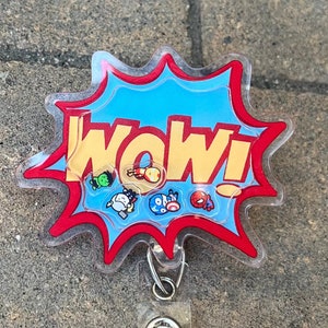 Superhero Cute Shaker Badge Reel!