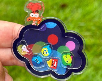 Inside Out Shaker Badge Reel