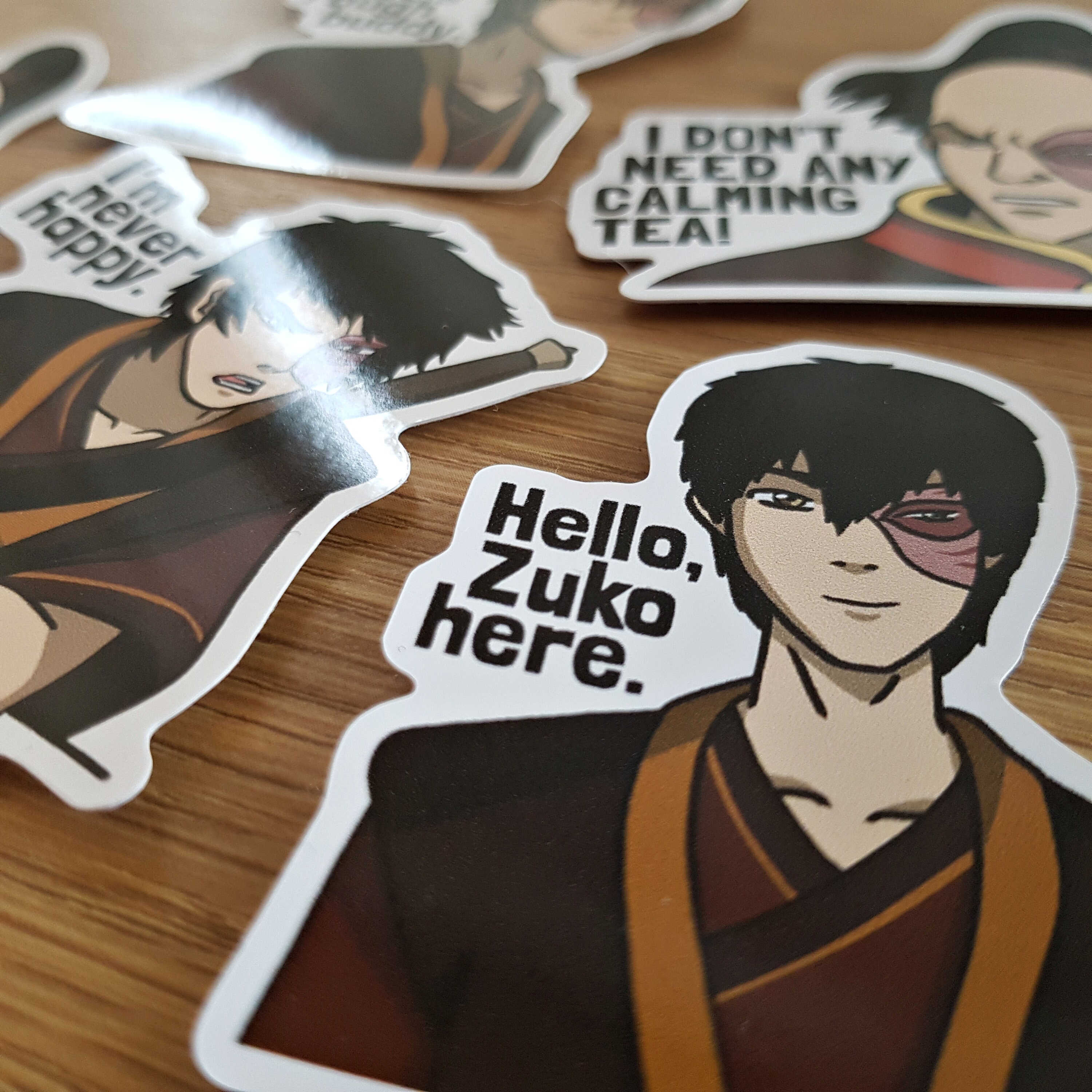 Zuko quotes stickers avatar the last airbender Zuko quote Etsy