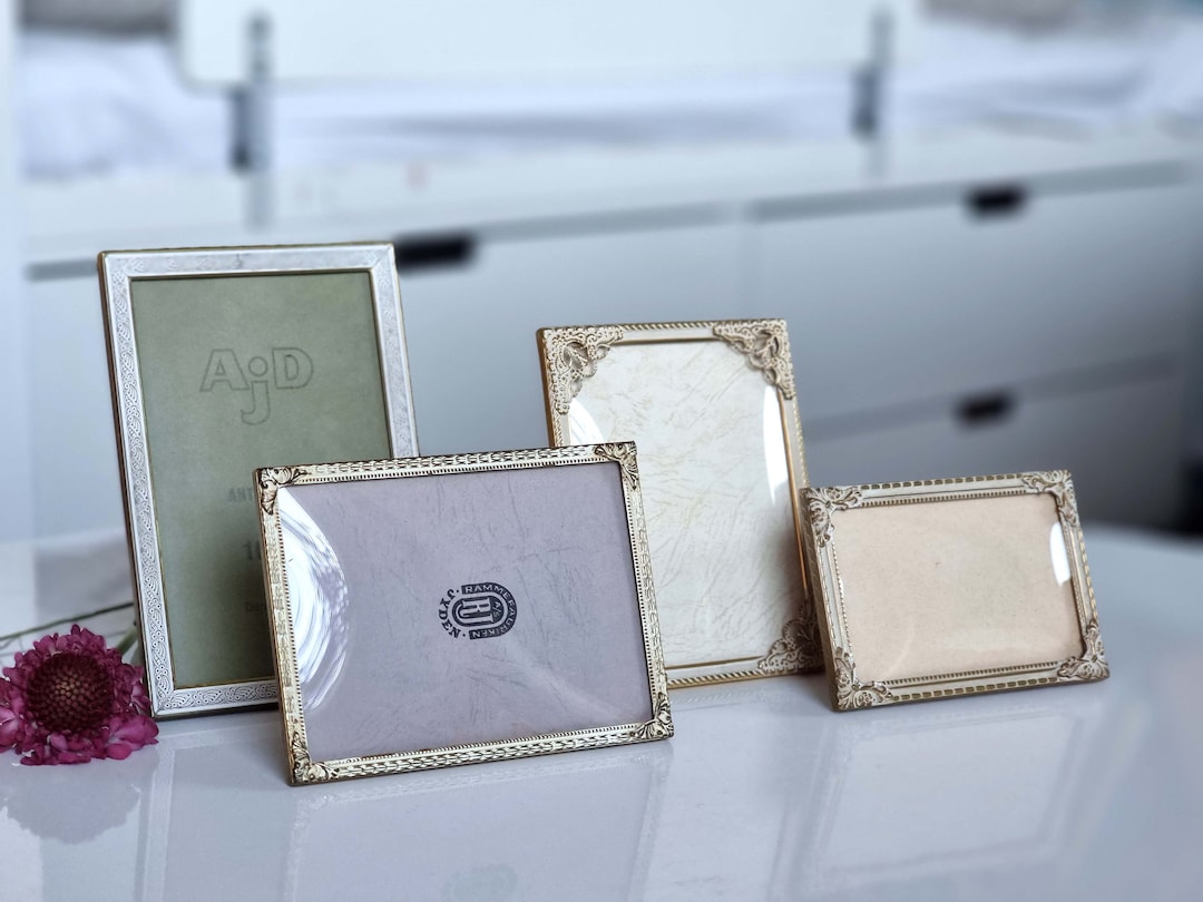 SPECIAL Selection of 40s50s Picture Frames, Art Deco Ornate, Brass