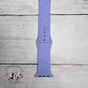Checkered Smiley Face Band