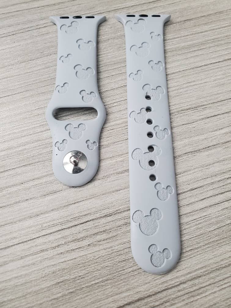 Pink Gucci x Mickey Apple Watch Band - Dopephonecases