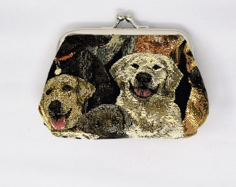 Coin Pouch Funny Dog Canvas Coin Purse Cellphone Card Bag With Handle And Zipper Coin Pouch Funny Dog Canvas Coin Purse Cellphone Card Bag With Handle And Zipper
