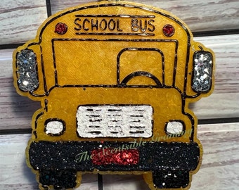 School Bus Aroma Bead Car Air Freshener: Scented Freshie