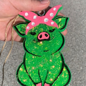Pig Car Freshie Air Freshener