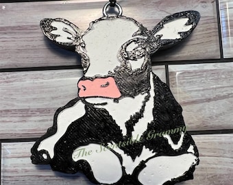 Baby Calf Cow Car Freshie Air Freshener Car Candle