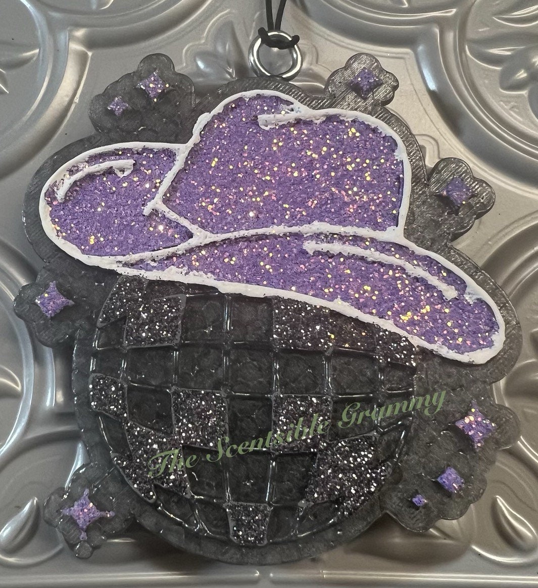Cowboy Hat Disco Ball Freshie 2 Car Air Freshener Etsy