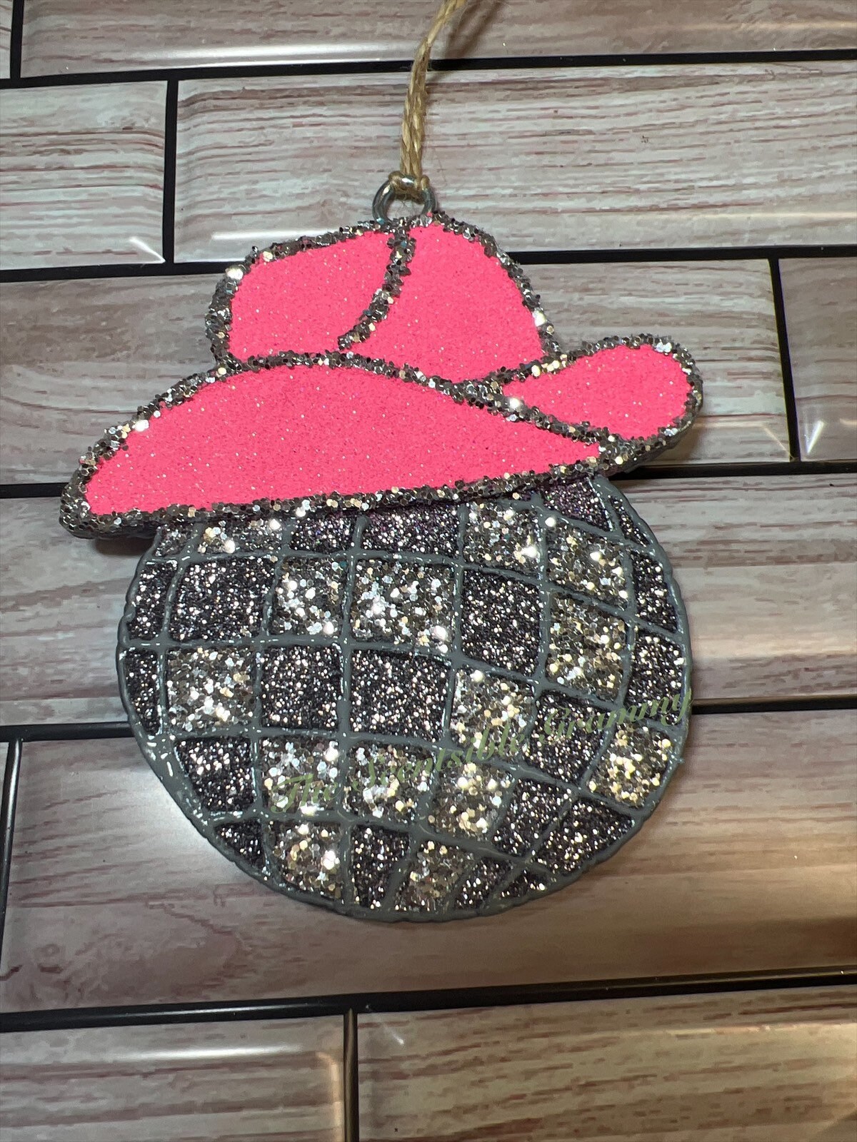 Cowboy Hat Disco Ball Freshie Etsy