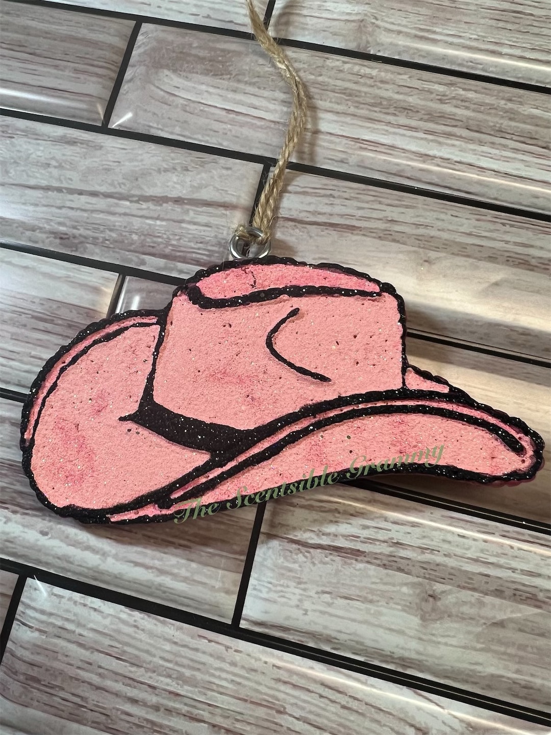 Cowboy Hat Disco Ball Freshie Etsy